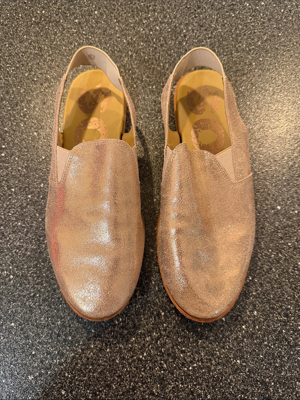 Sorel Women's Ella Slingback Mule Sandals in rose gold - size 9